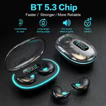 BT 5.3 Invisible Sleep Earphones Touch Control Sense-Free Micro Sleep Earbuds I