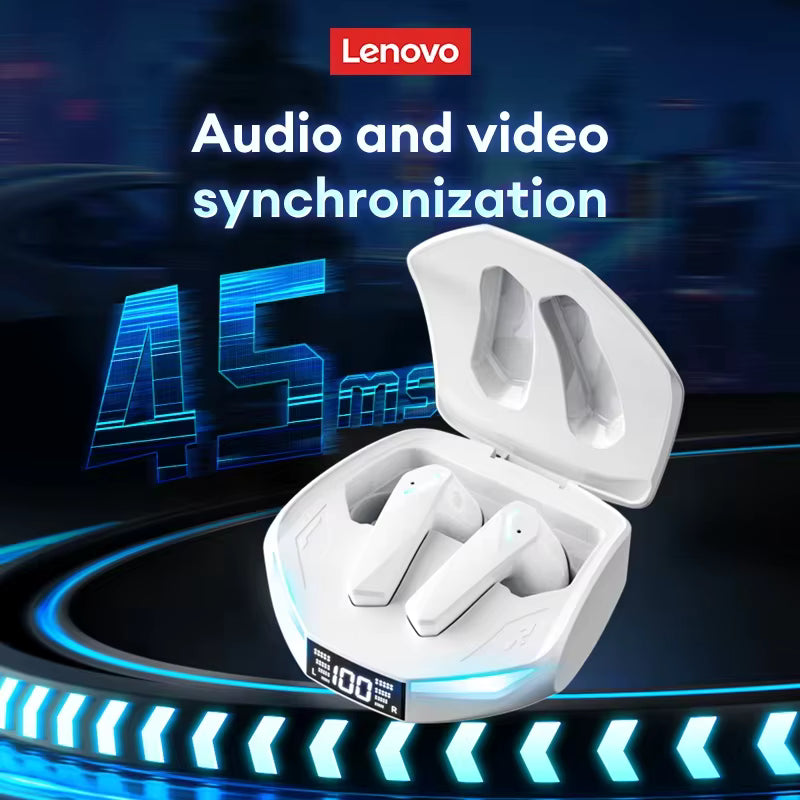 New Lenovo XT53 Wireless Upgrade Bluetooth 5.4 Earphones LED